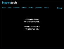 Tablet Screenshot of inspire-tech.com
